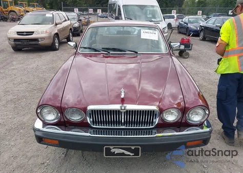 1987 Jaguar Xj6 z USA, uszkodzony, nr VIN SAJAV1349HC474714